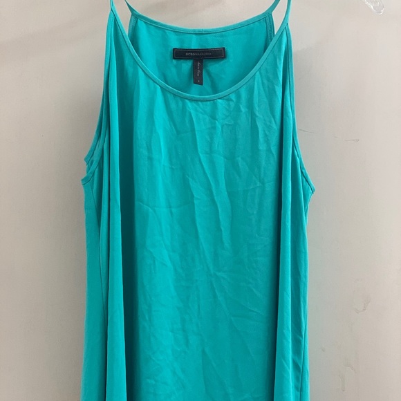 BCBGMAXAZRIA High/Low Georgette Midi Dress - Picture 5 of 5